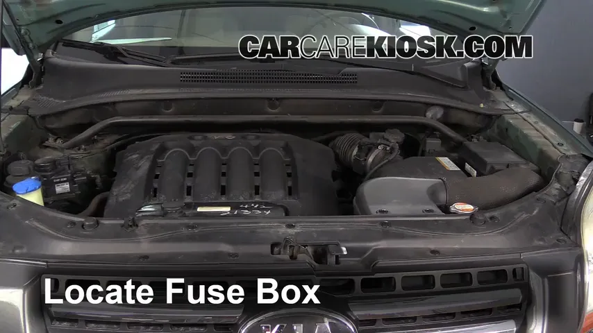 2007 Kia Sportage LX 2.7L V6 Fusible (motor) Cambio